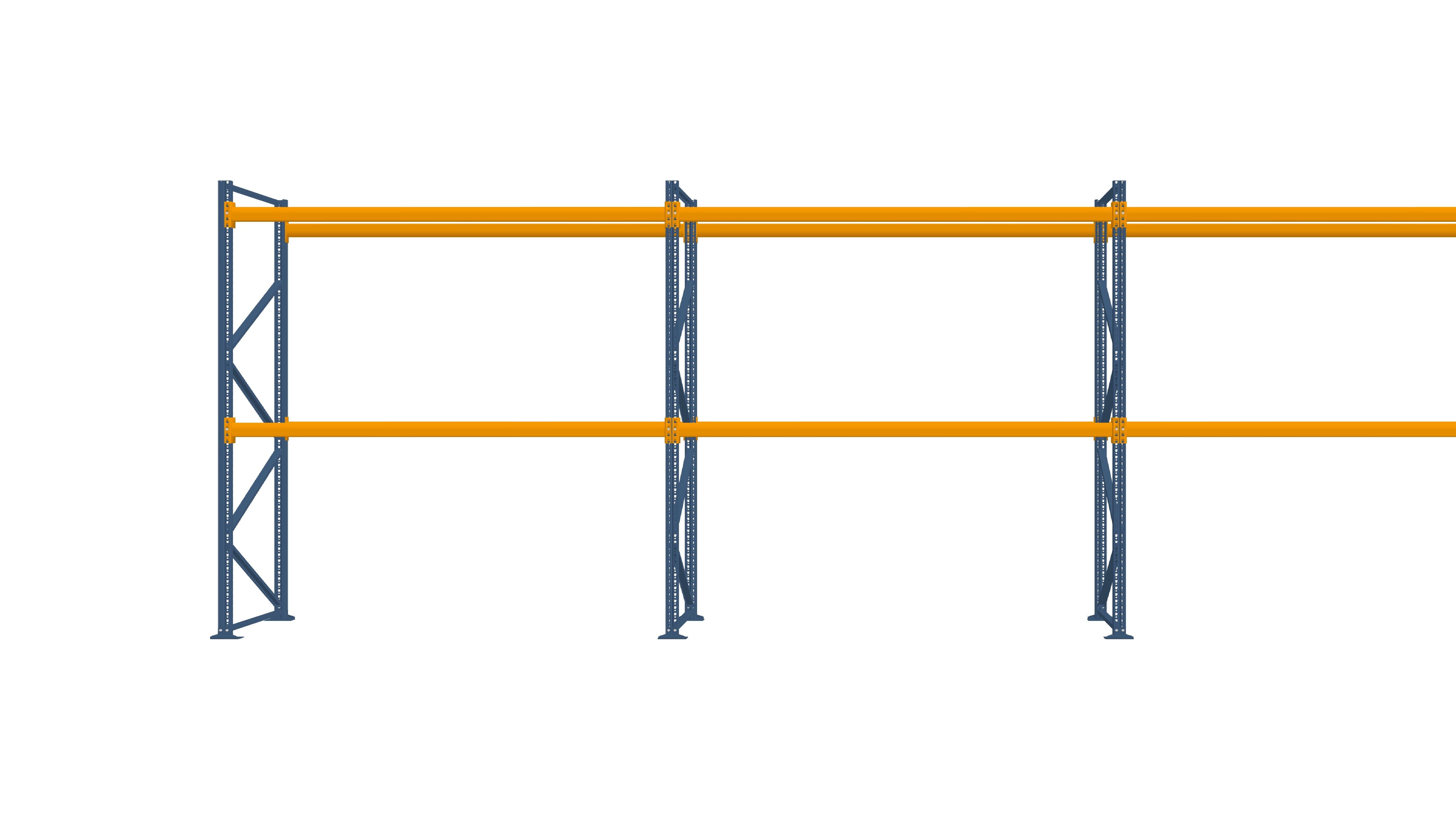 Konfiguration vom 17.11.2024 - 8.52 m x 3.50 m für 27 Paletten mit 700 kg