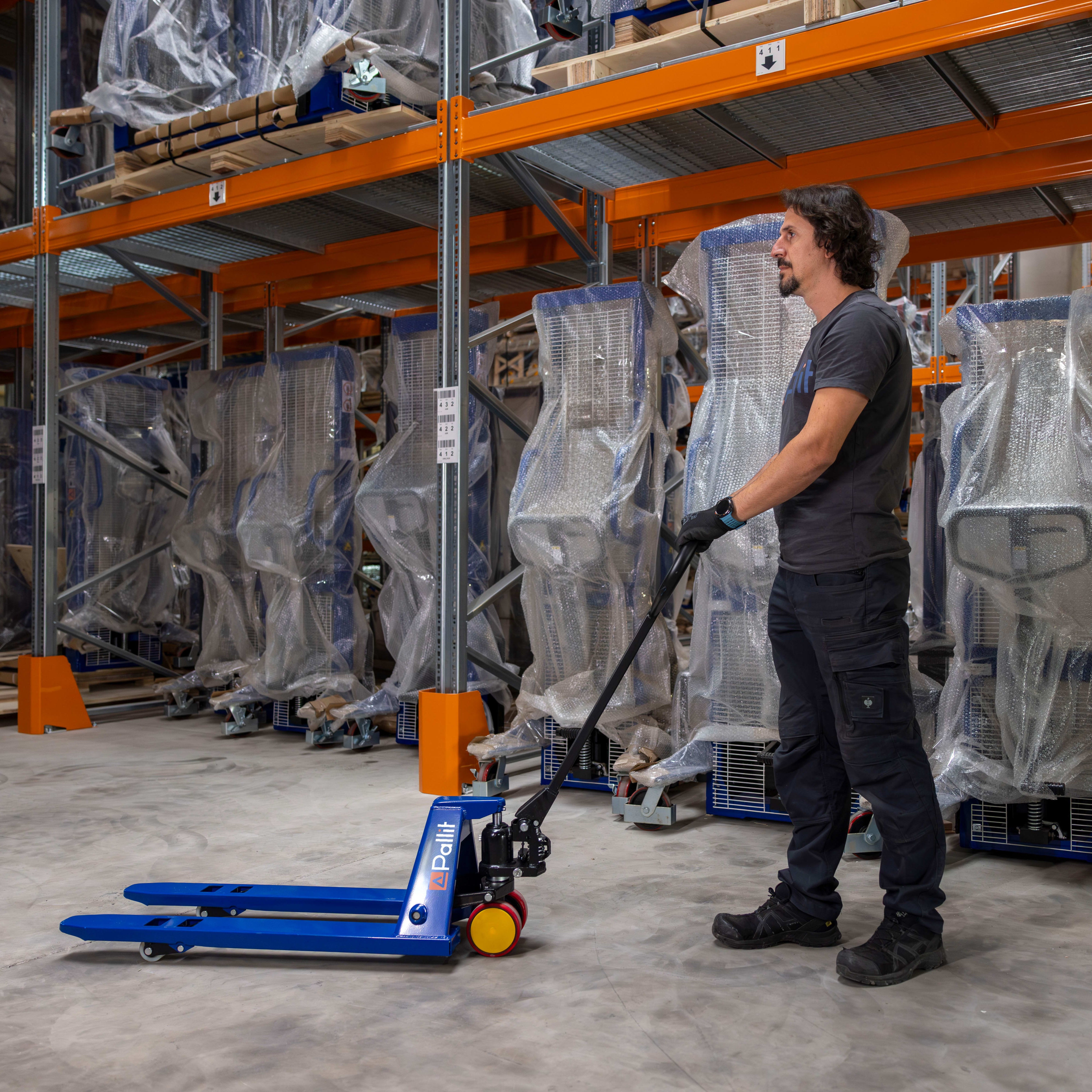 Pallet Truck MINI with 800mm Forks