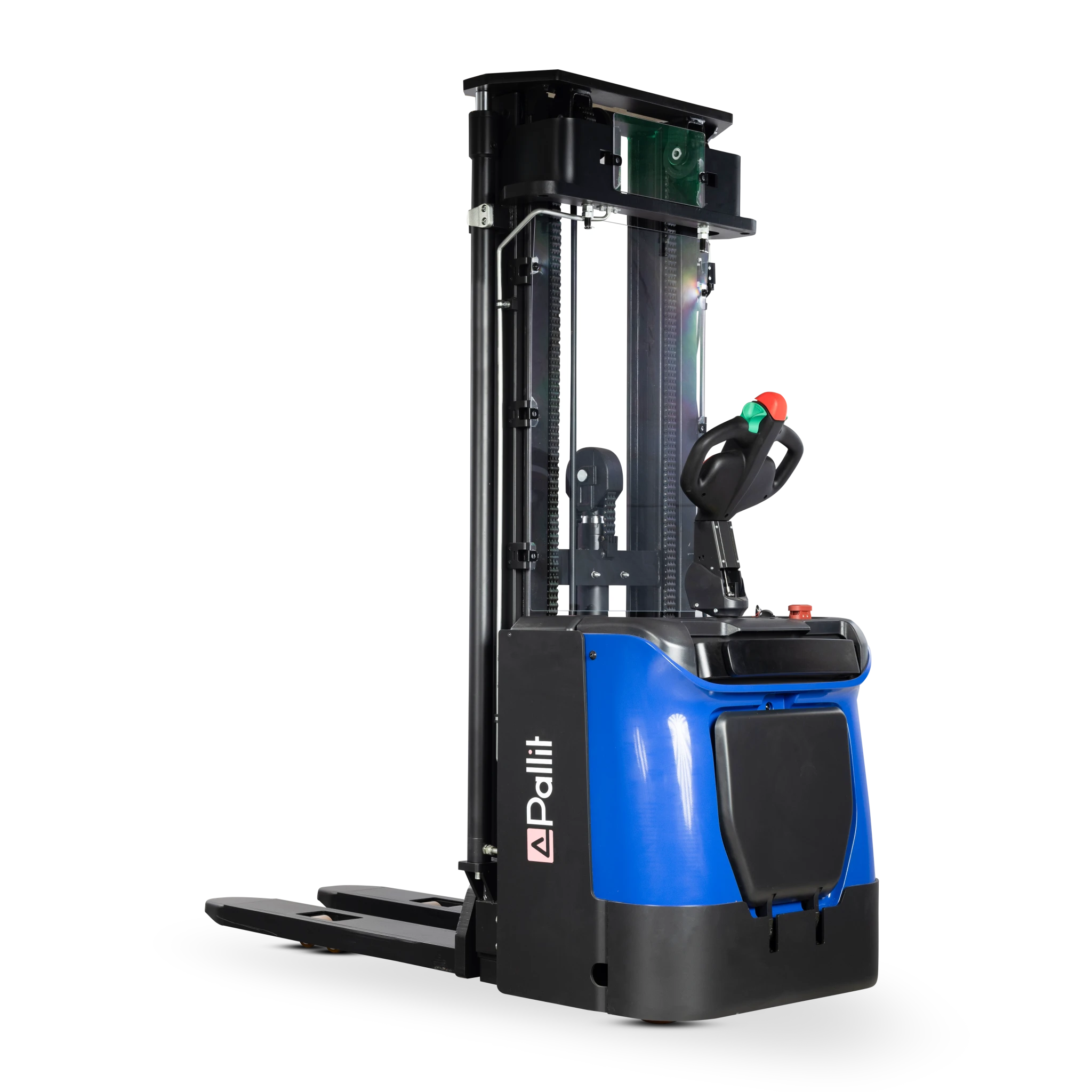 Transpallet elevatore SPRINT con pedana di guida