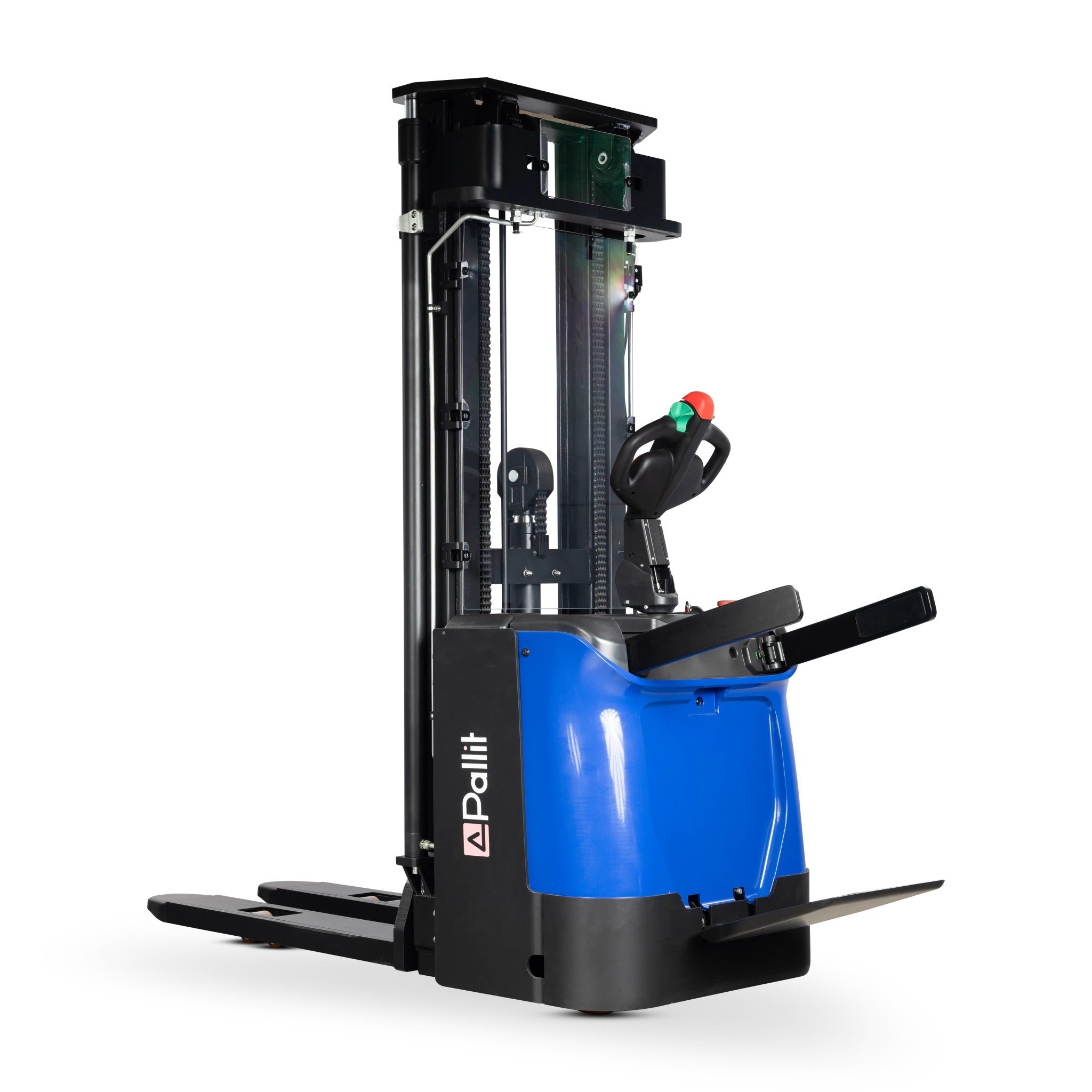 Transpallet elevatore SPRINT con pedana di guida