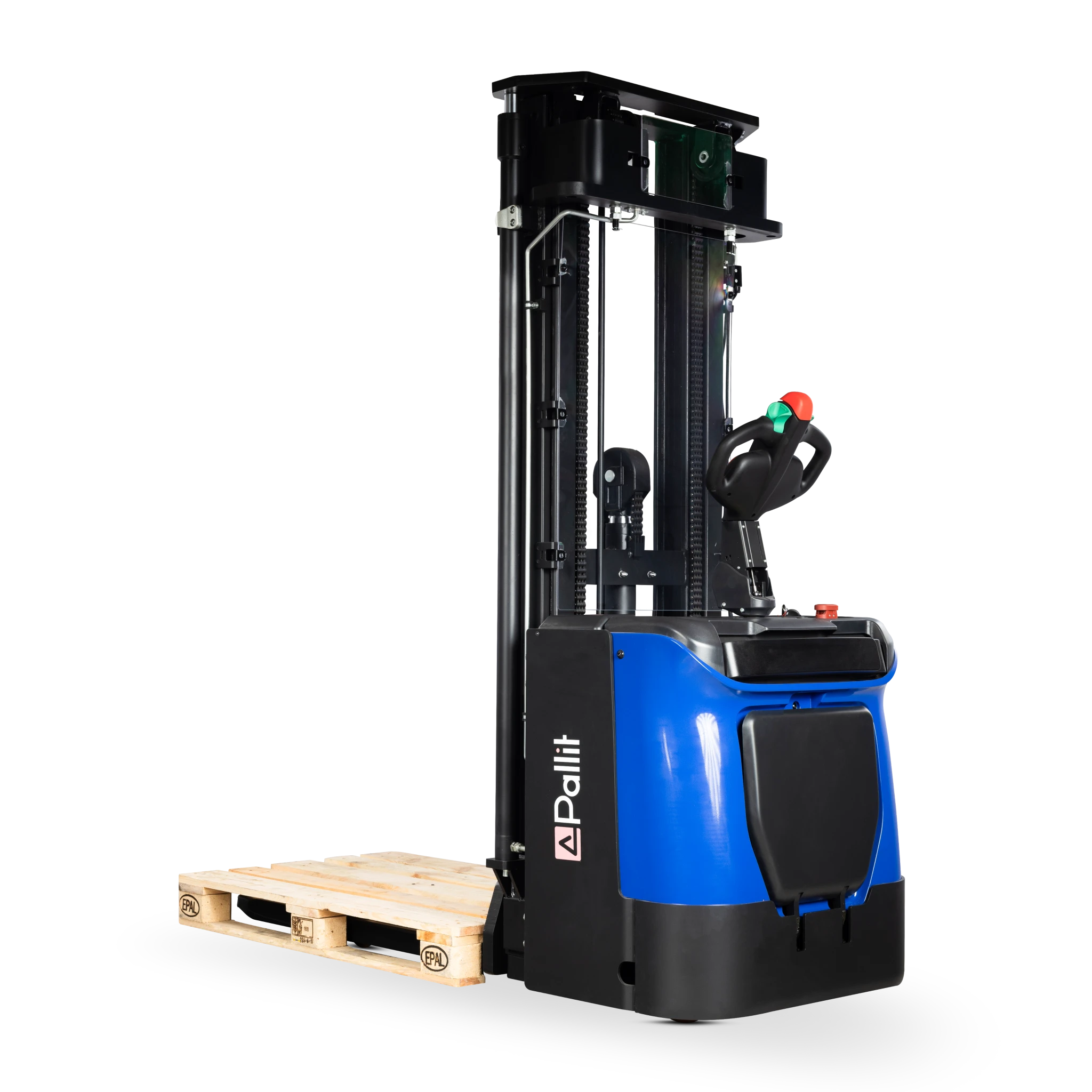 Transpallet elevatore SPRINT con pedana di guida