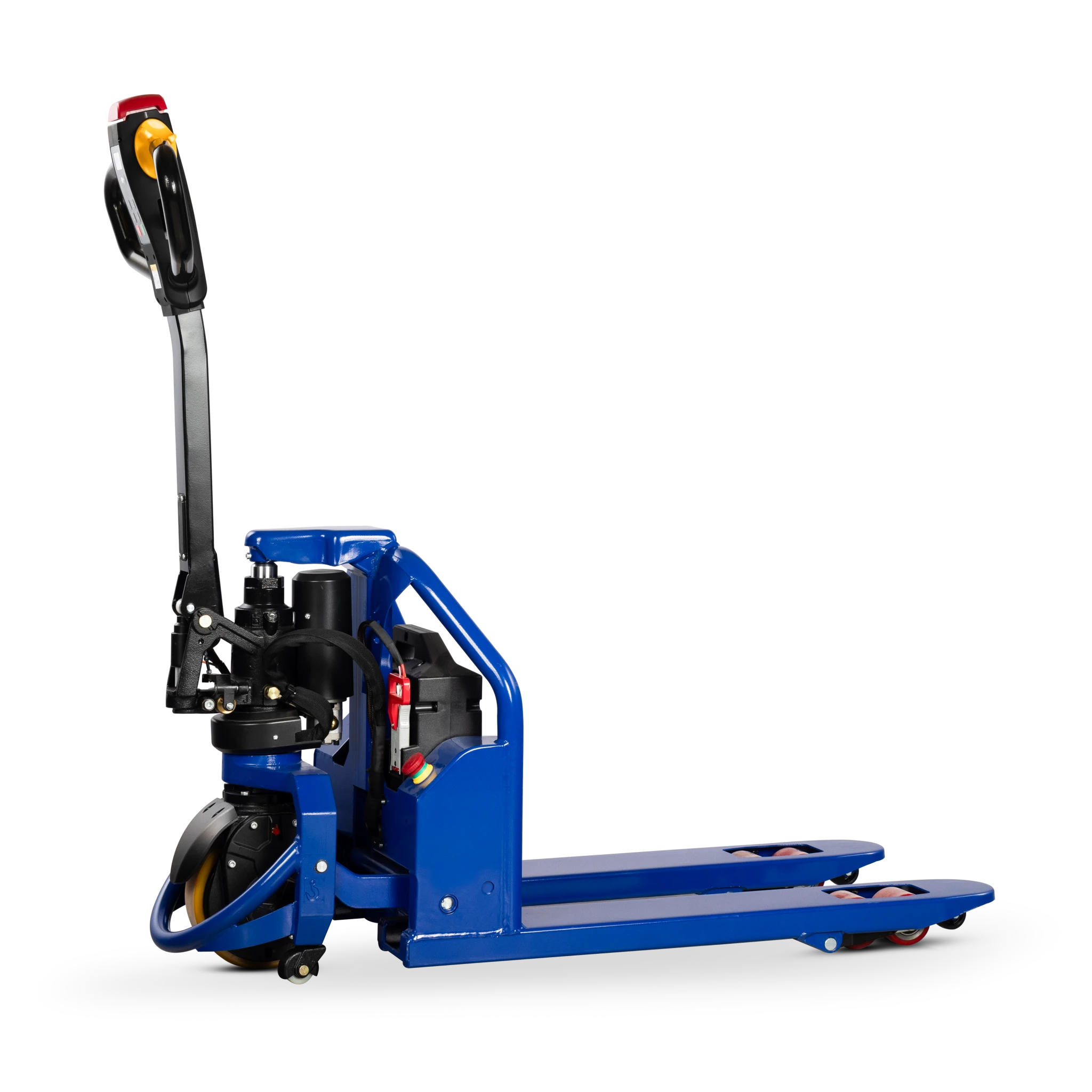 Short electric pallet truck FLEXIBLE-M with 800 mm forks