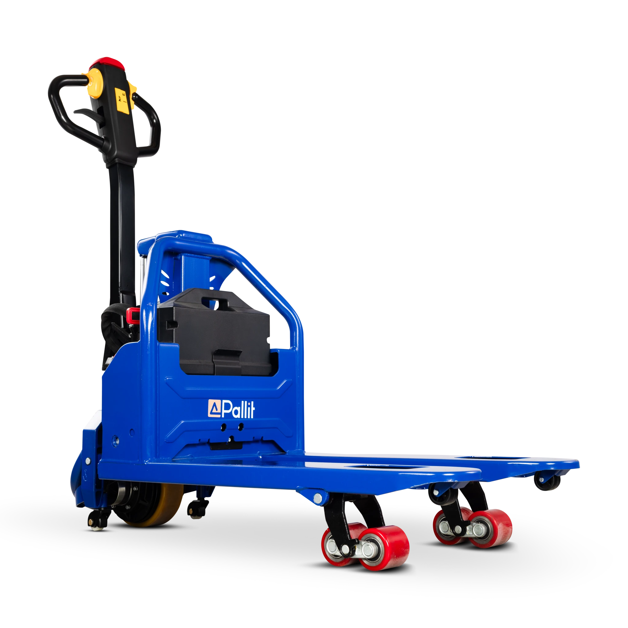 Short electric pallet truck FLEXIBLE-M with 800 mm forks