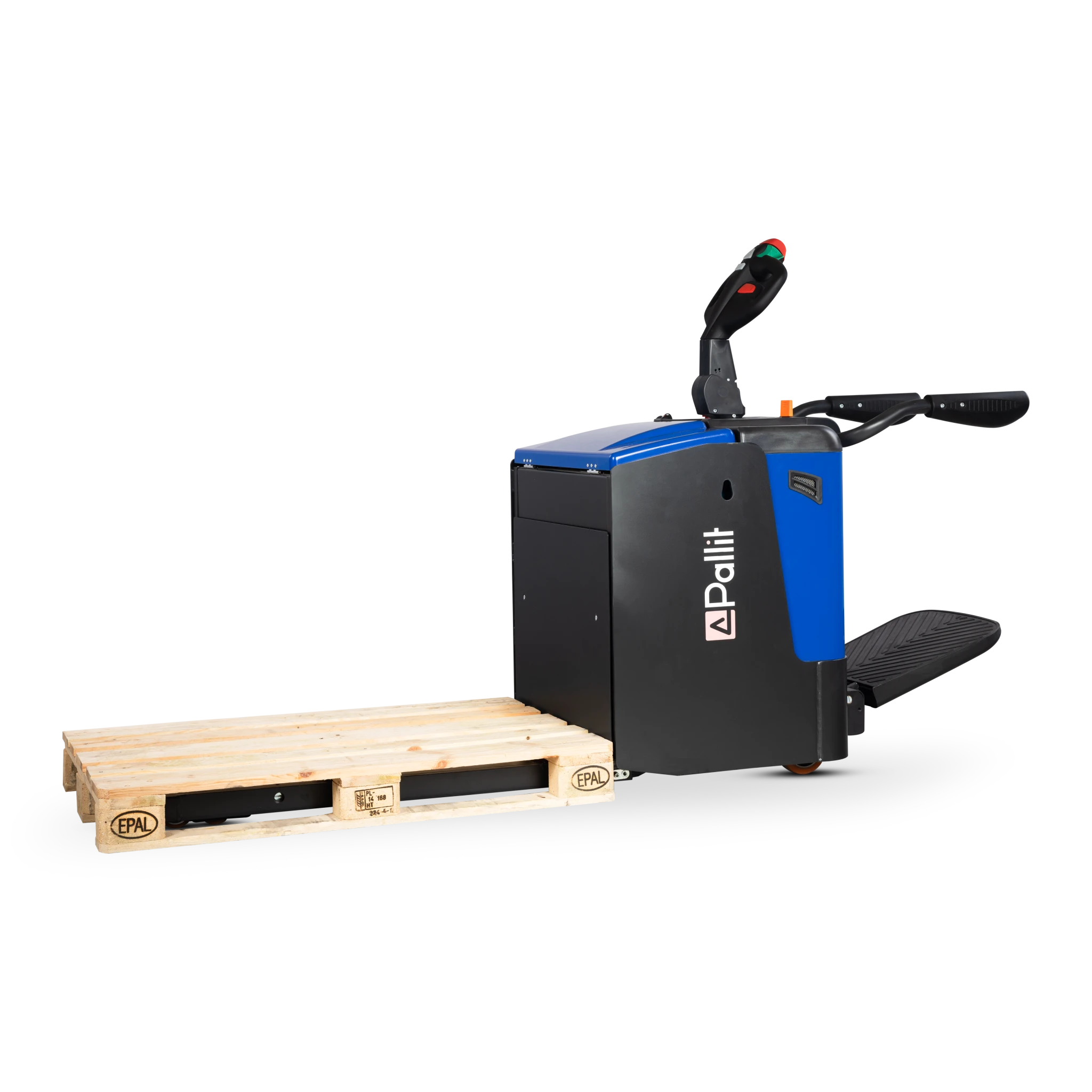 Transpallet elettrico con piattaforma RUN per 3000 kg