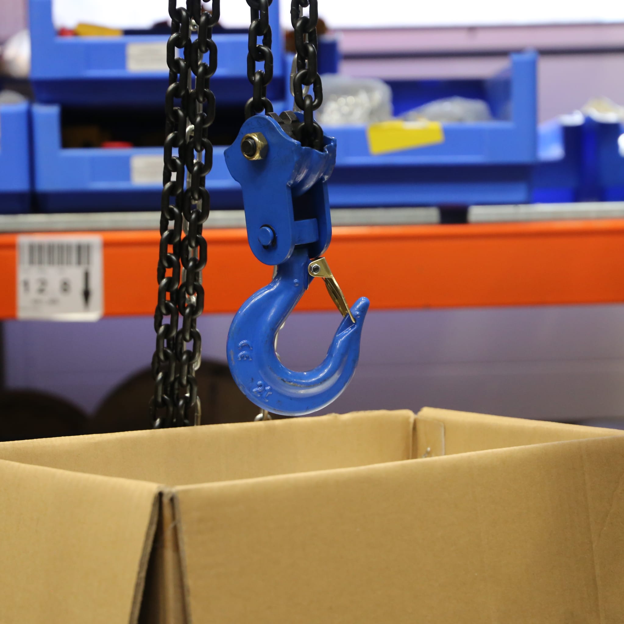 Paranco A Leva 750 Kg - Catena 3 M, Freno Di Carico, Per Sollevamento Orizzontale E Verticale - Foto 8