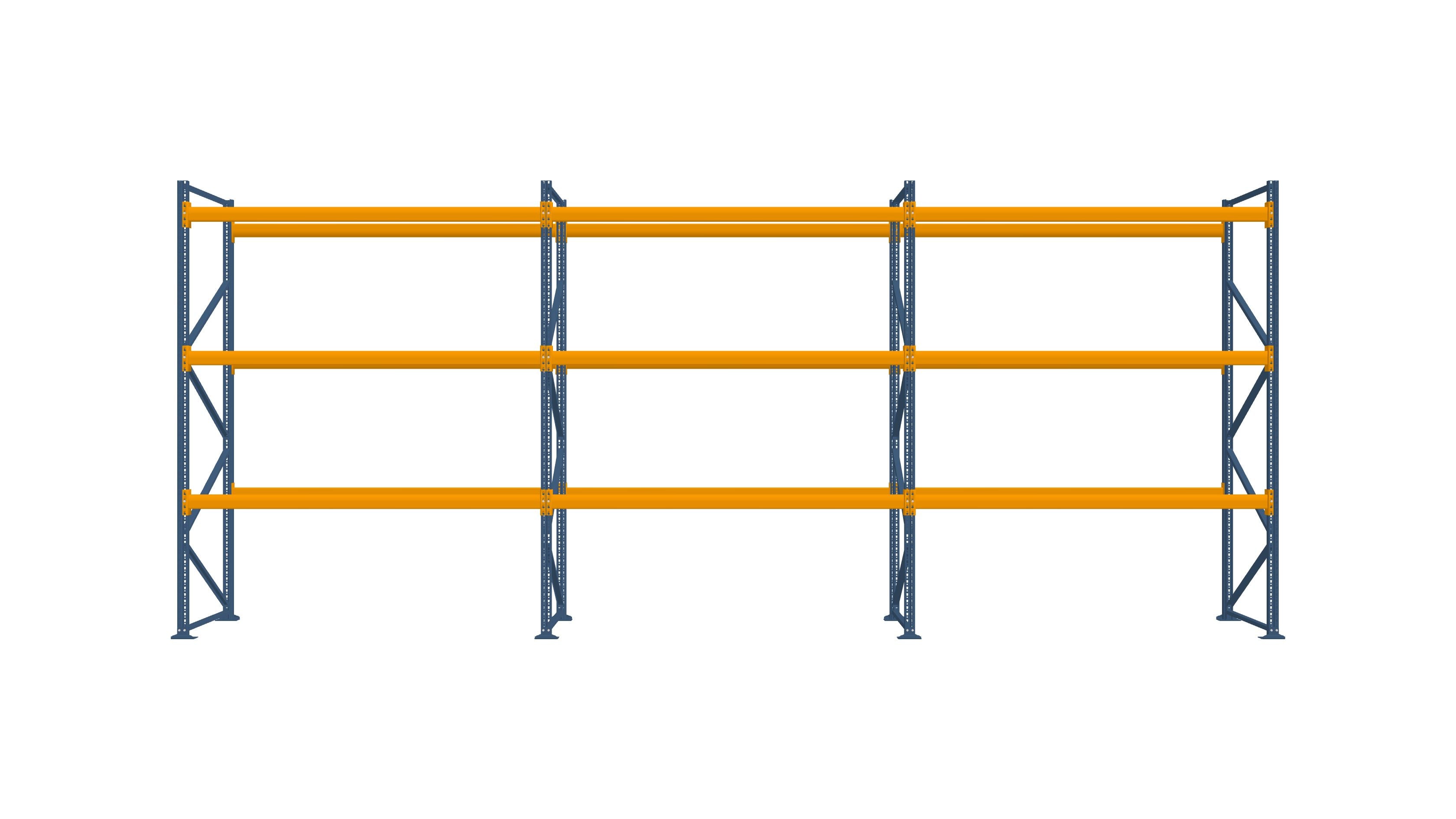 Konfiguration vom 04.11.2024 - 8.52 m x 3.50 m für 36 Paletten mit 700 kg