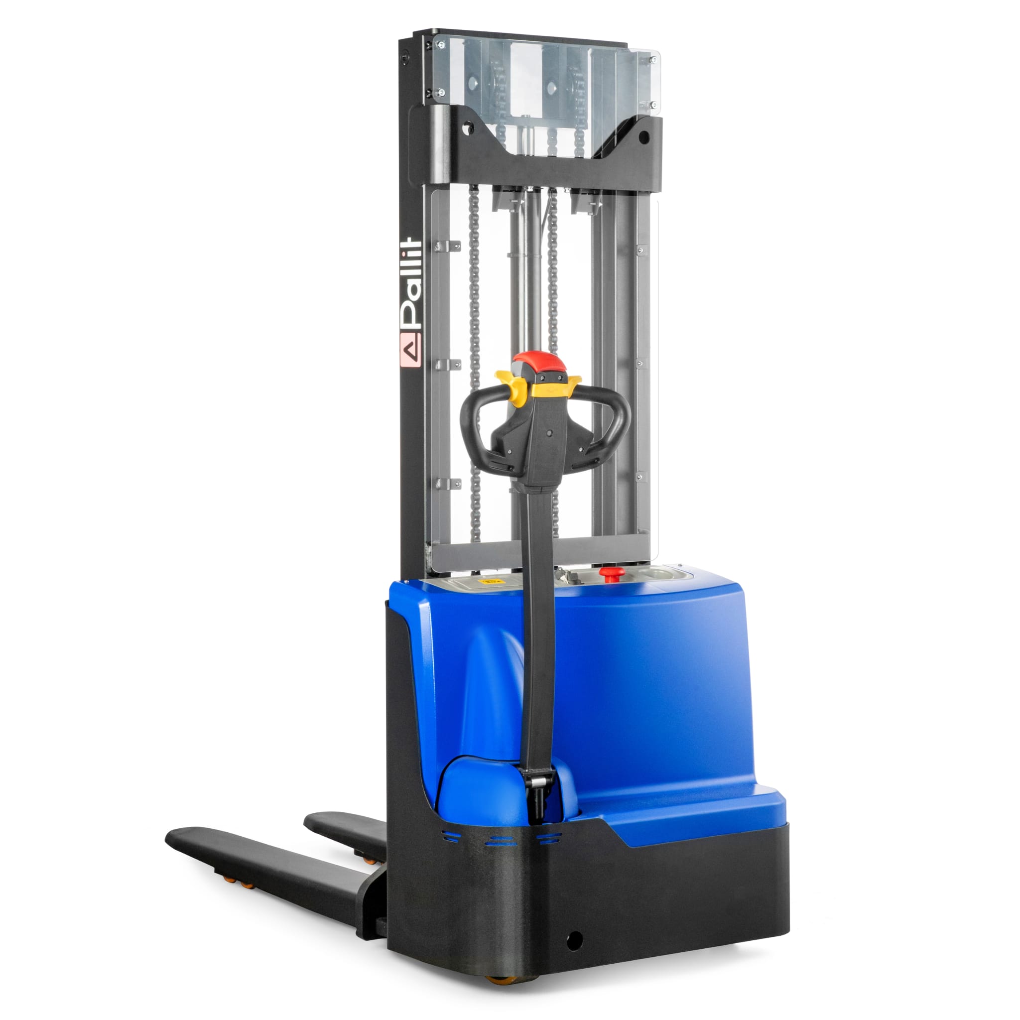 EXACT pedestrian stacker with proportional lift