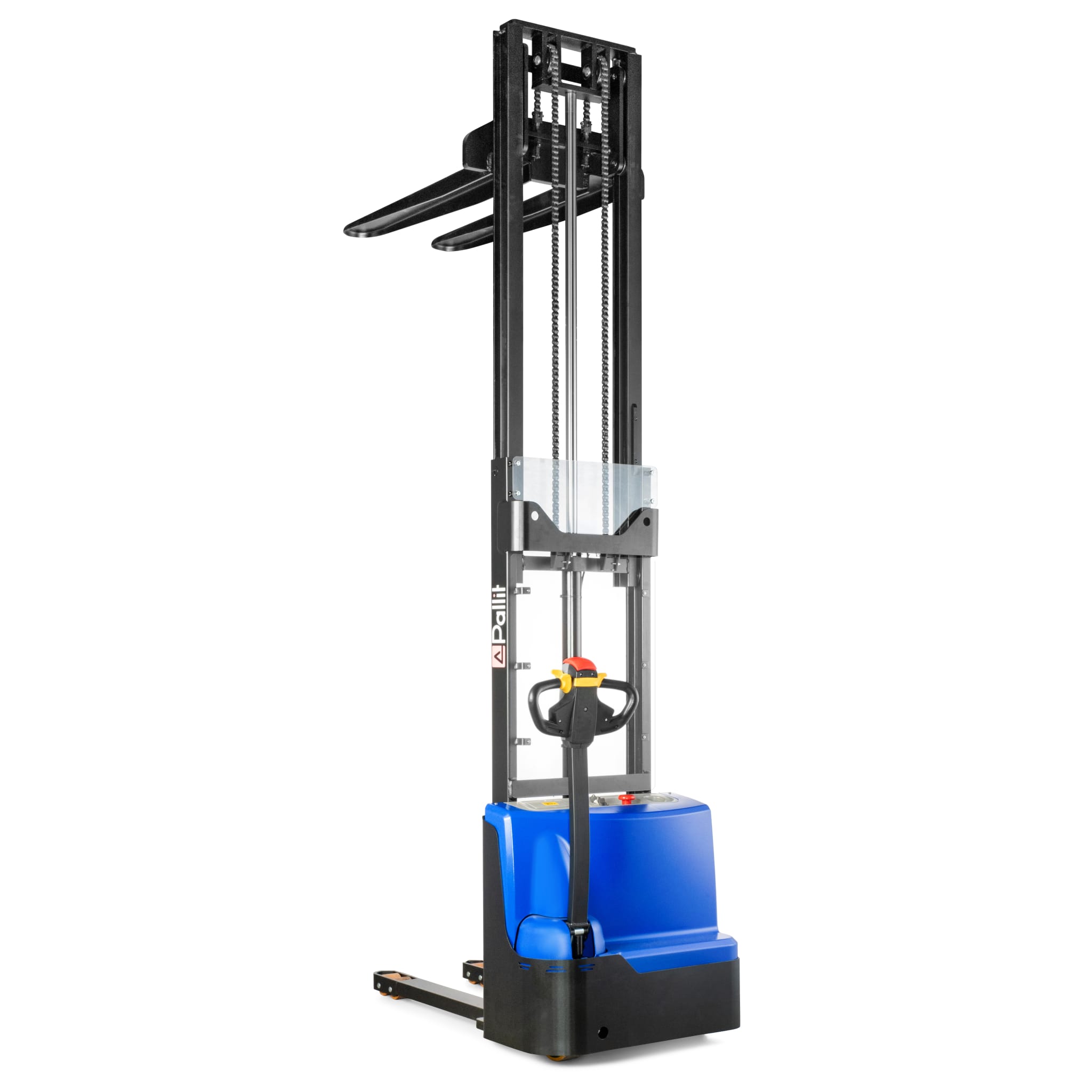 EXACT pedestrian stacker with proportional lift