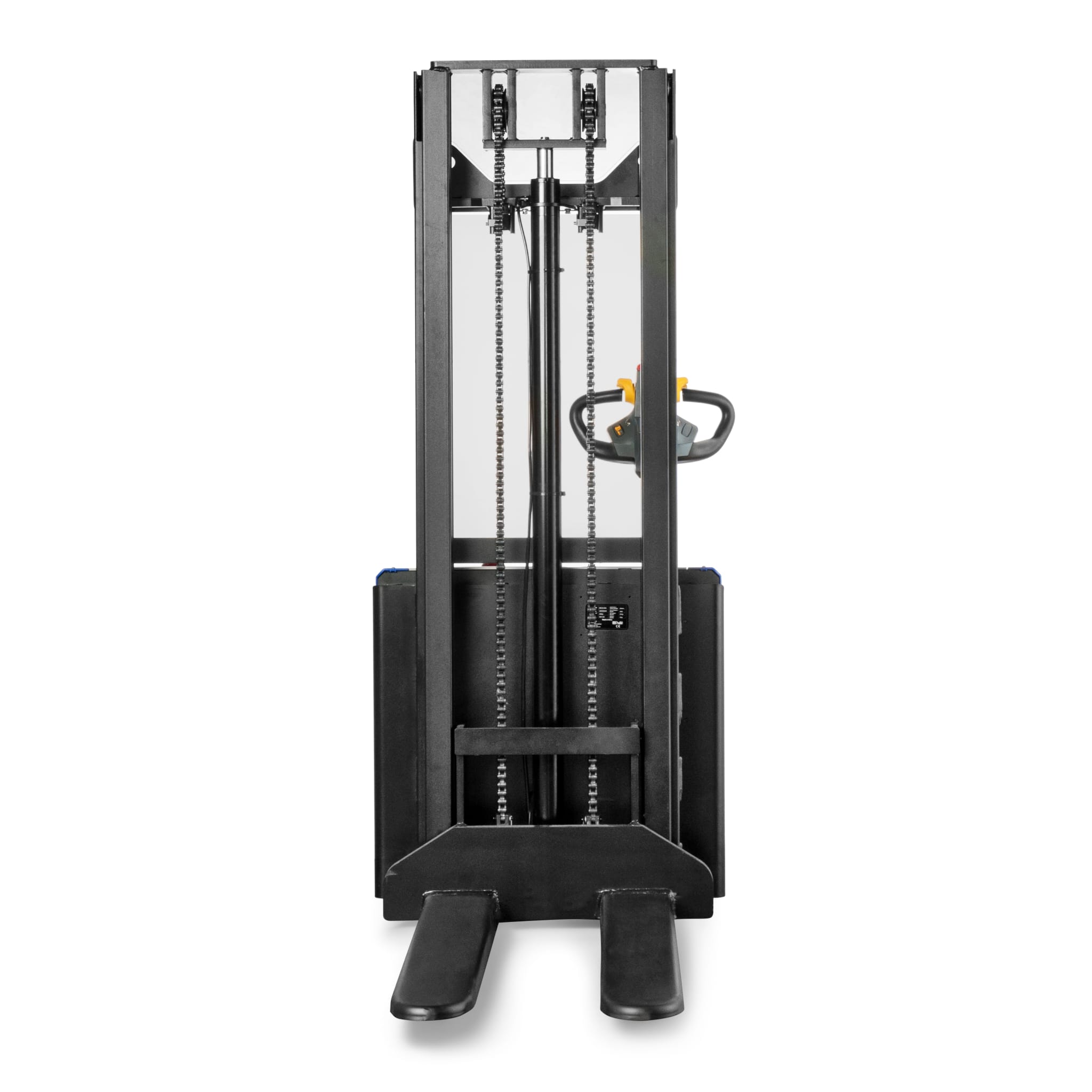 EXACT pedestrian stacker with proportional lift