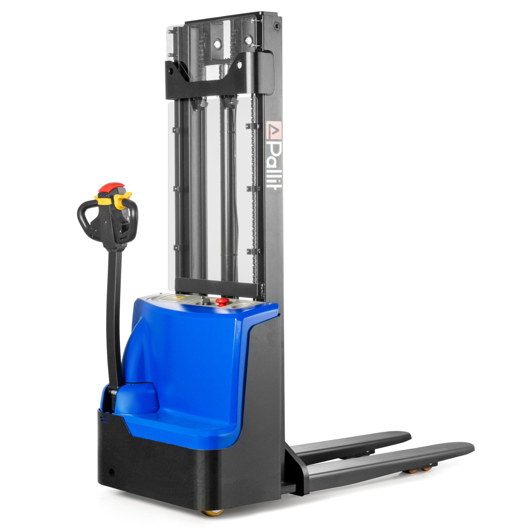 EXACT pedestrian stacker with proportional lift