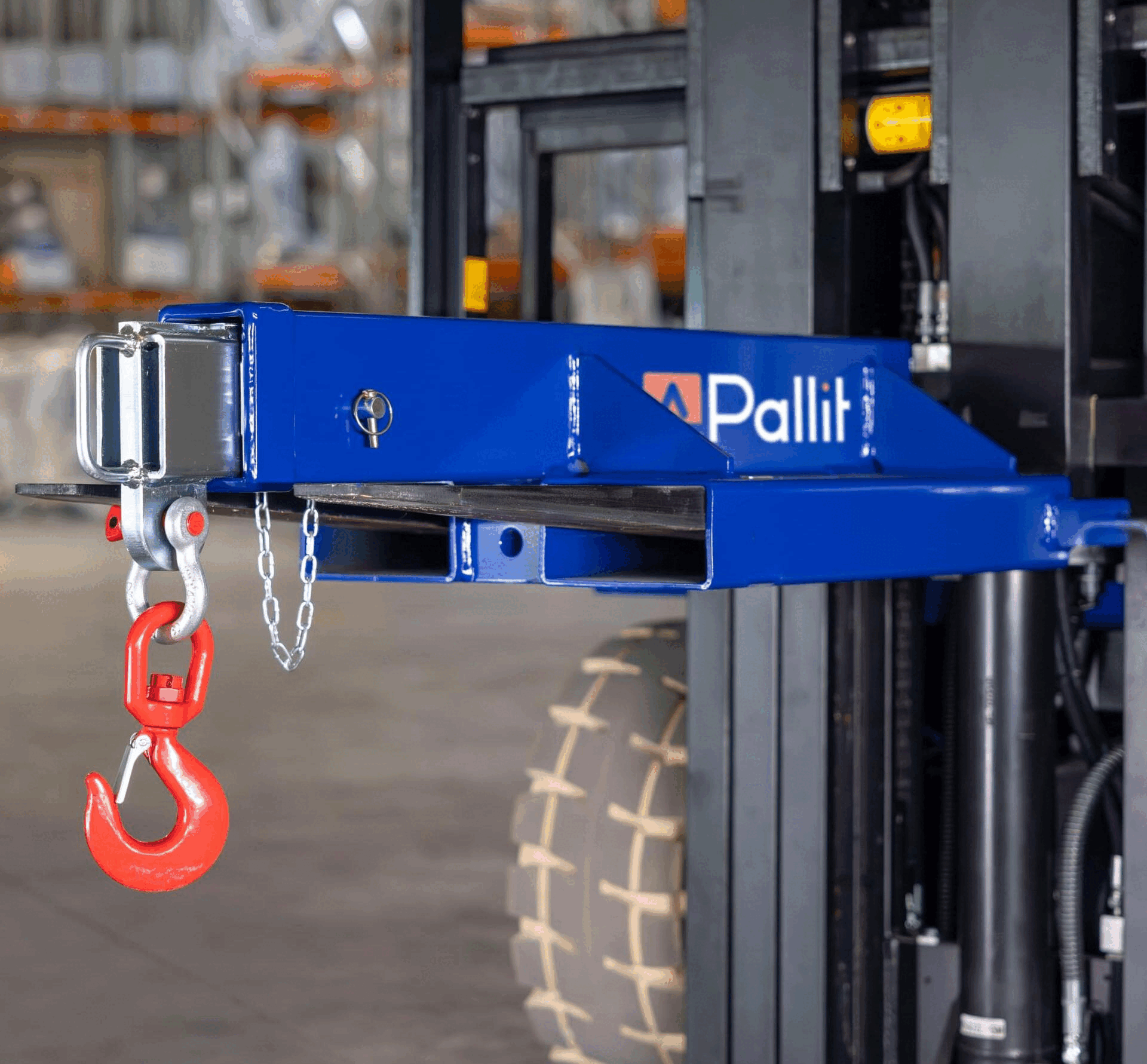 Braccio gru 1905 mm JIB-S per muletto